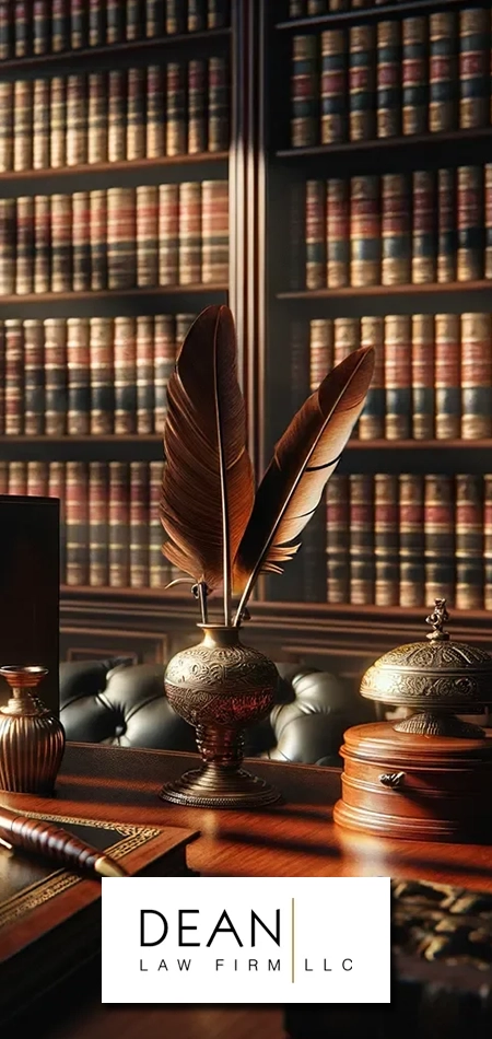 a feather in a vase on a table