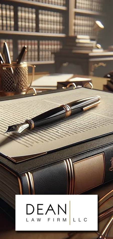 a pen on a book