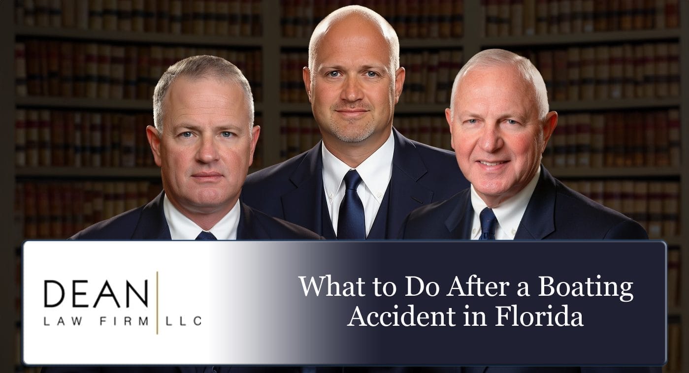 What to Do After a Boating Accident in Florida